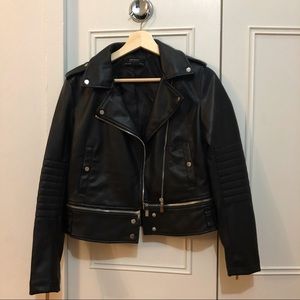 Zara Faux Leather Jacket